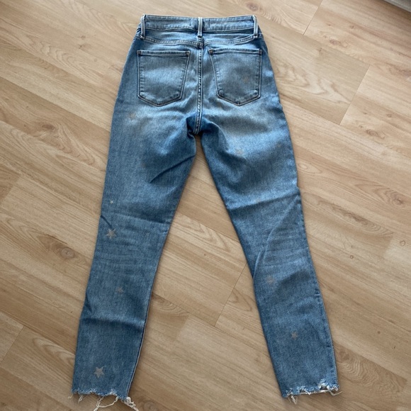 Abercrombie Simone High Rise Ankle Star Jeans Size 26 - Picture 4 of 5